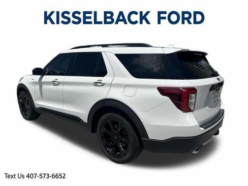 Star White 2022 Ford Explorer ST-Line