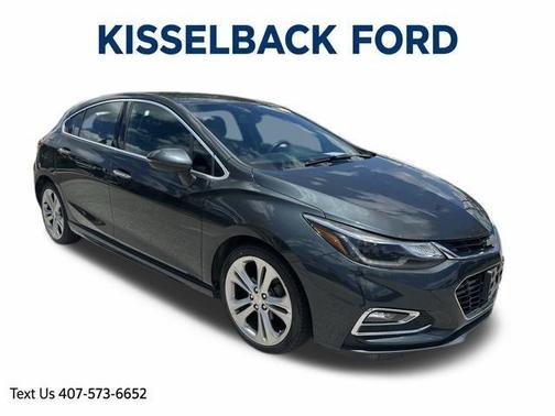 Graphite Metallic 2018 Chevrolet Cruze Premier