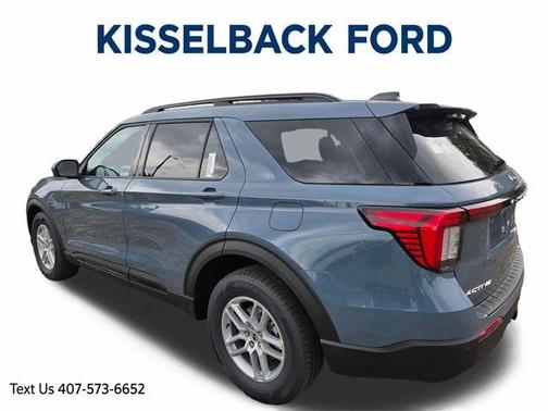Vapor Blue Metallic 2026 Ford Explorer Active