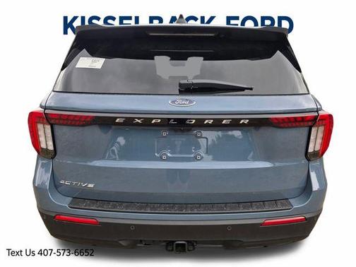 Vapor Blue Metallic 2026 Ford Explorer Active