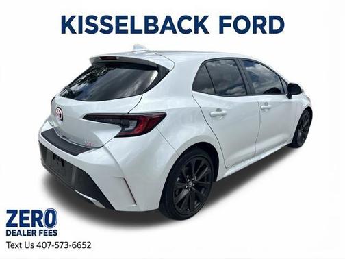 Wind Chill Pearl 2023 Toyota Corolla Hatchback XSE