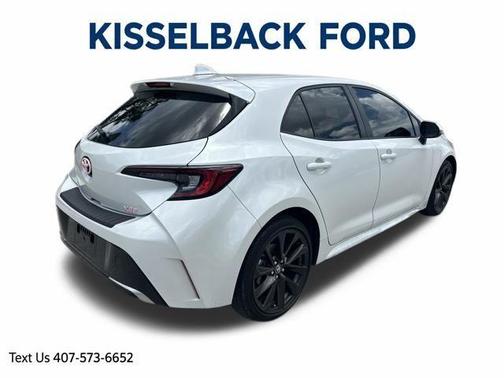 Wind Chill Pearl 2023 Toyota Corolla Hatchback XSE