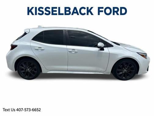 Wind Chill Pearl 2023 Toyota Corolla Hatchback XSE
