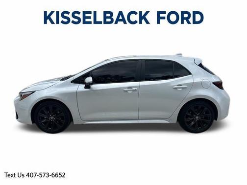 Wind Chill Pearl 2023 Toyota Corolla Hatchback XSE
