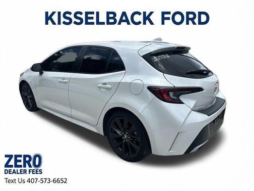 Wind Chill Pearl 2023 Toyota Corolla Hatchback XSE