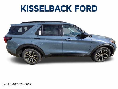 Vapor Blue Metallic 2026 Ford Explorer ST-Line