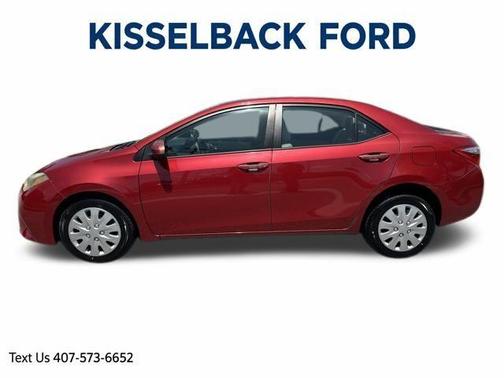 Barcelona Red Metallic 2014 Toyota Corolla LE