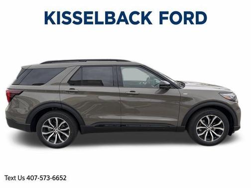 Gray 2026 Ford Explorer ST-Line