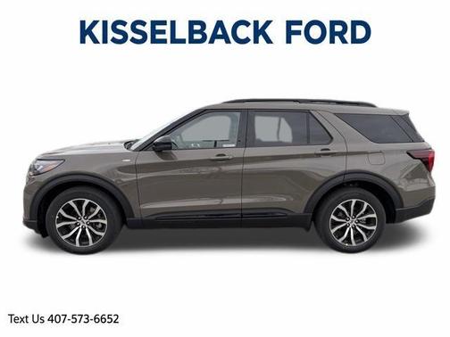 Gray 2026 Ford Explorer ST-Line