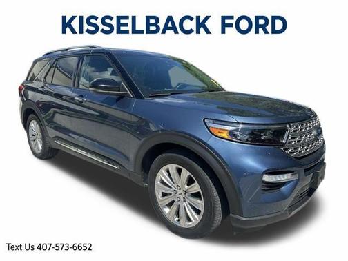 Blue Metallic 2020 Ford Explorer Limited