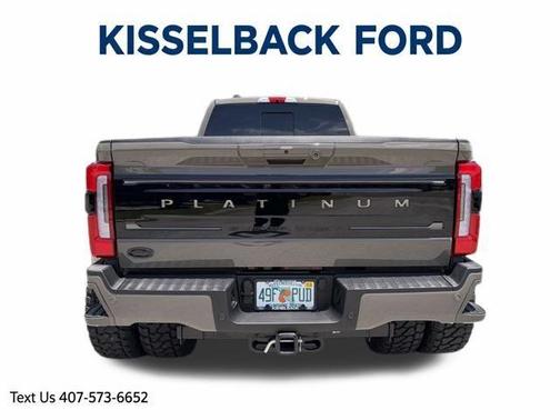 Gray 2026 Ford F-450 Platinum