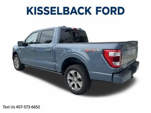 Azure Gray Metallic 2023 Ford F-150 Platinum