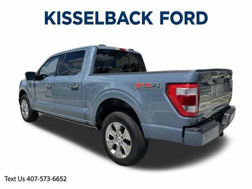 Azure Gray Metallic 2023 Ford F-150 Platinum