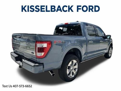 Azure Gray Metallic 2023 Ford F-150 Platinum