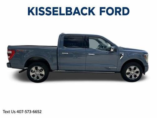 Azure Gray Metallic 2023 Ford F-150 Platinum