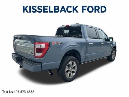 Azure Gray Metallic 2023 Ford F-150 Platinum