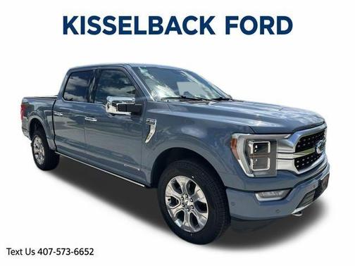 Azure Gray Metallic 2023 Ford F-150 Platinum