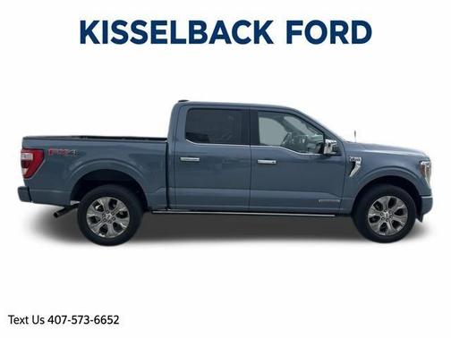 Azure Gray Metallic 2023 Ford F-150 Platinum