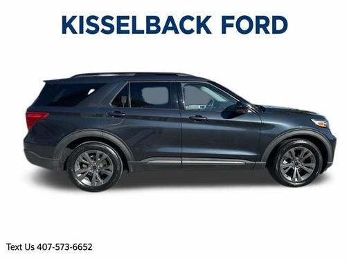 STONE BLUE METALLIC 2022 Ford Explorer XLT