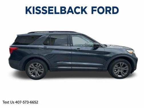 STONE BLUE METALLIC 2022 Ford Explorer XLT