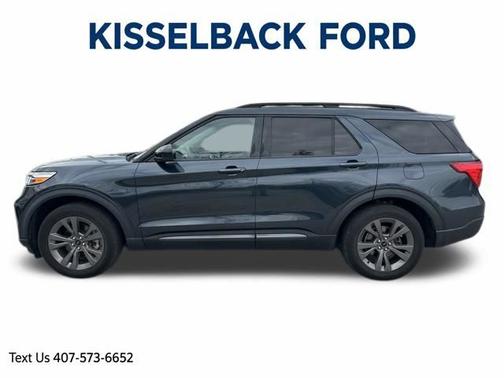 STONE BLUE METALLIC 2022 Ford Explorer XLT
