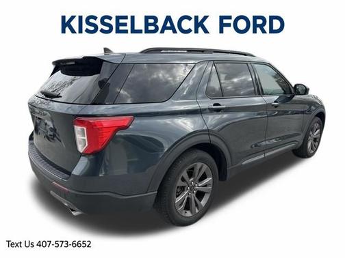 STONE BLUE METALLIC 2022 Ford Explorer XLT