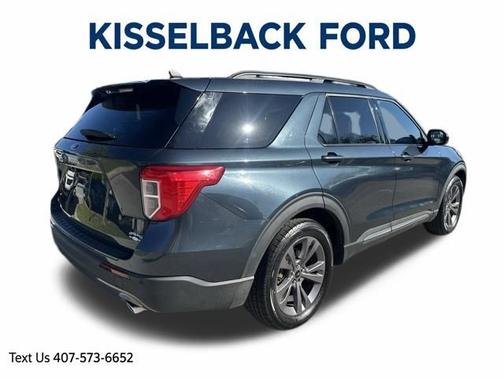 STONE BLUE METALLIC 2022 Ford Explorer XLT