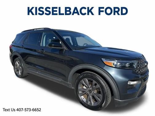 STONE BLUE METALLIC 2022 Ford Explorer XLT