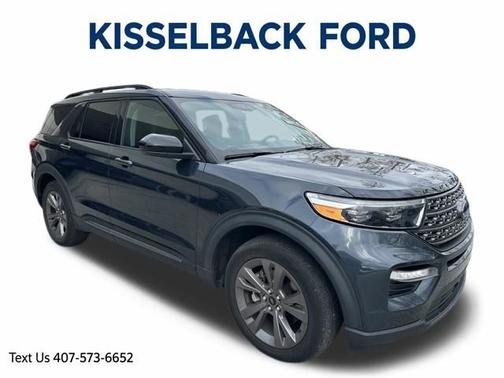 STONE BLUE METALLIC 2022 Ford Explorer XLT