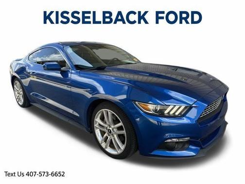 Lightning Blue Metallic 2017 Ford Mustang EcoBoost Premium