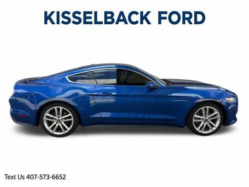 Lightning Blue Metallic 2017 Ford Mustang EcoBoost Premium