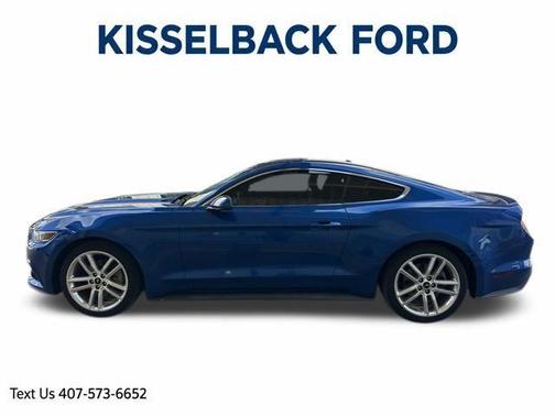 Lightning Blue Metallic 2017 Ford Mustang EcoBoost Premium