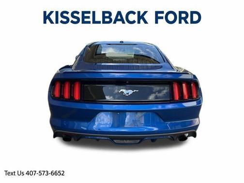 Lightning Blue Metallic 2017 Ford Mustang EcoBoost Premium