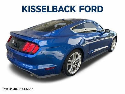 Lightning Blue Metallic 2017 Ford Mustang EcoBoost Premium