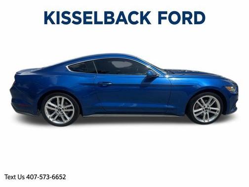 Lightning Blue Metallic 2017 Ford Mustang EcoBoost Premium