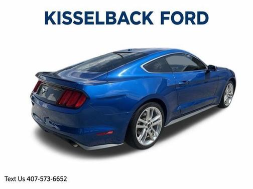 Lightning Blue Metallic 2017 Ford Mustang EcoBoost Premium