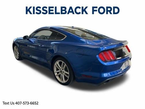 Lightning Blue Metallic 2017 Ford Mustang EcoBoost Premium