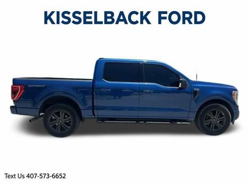 Atlas Blue Metallic 2022 Ford F-150 XLT