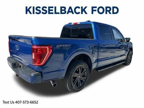 Atlas Blue Metallic 2022 Ford F-150 XLT