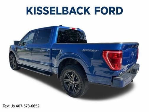 Atlas Blue Metallic 2022 Ford F-150 XLT
