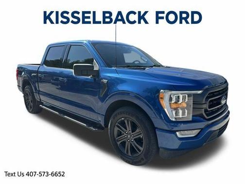 Atlas Blue Metallic 2022 Ford F-150 XLT