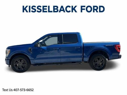 Atlas Blue Metallic 2022 Ford F-150 XLT