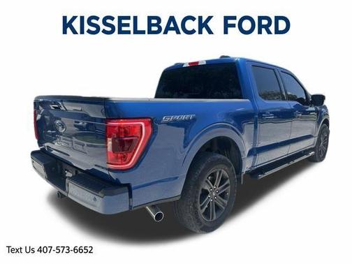 Atlas Blue Metallic 2022 Ford F-150 XLT