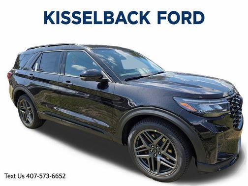 Agate Black Metallic 2026 Ford Explorer ST