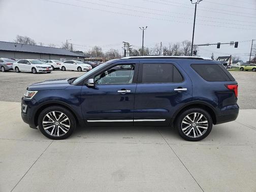 Blue Jeans Metallic 2016 Ford Explorer Platinum