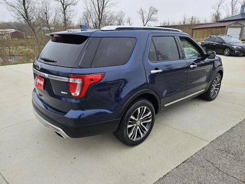 Blue Jeans Metallic 2016 Ford Explorer Platinum