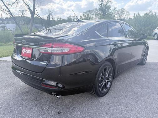 Shadow Black 2018 Ford Fusion SE