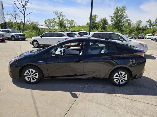 Midnight Black Metallic 2017 Toyota Prius Two