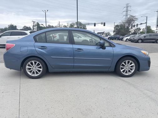 Quartz Blue Pearl 2014 Subaru Impreza 2.0i Premium