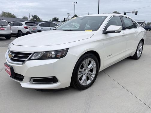 White Diamond Tricoat 2014 Chevrolet Impala 1LT